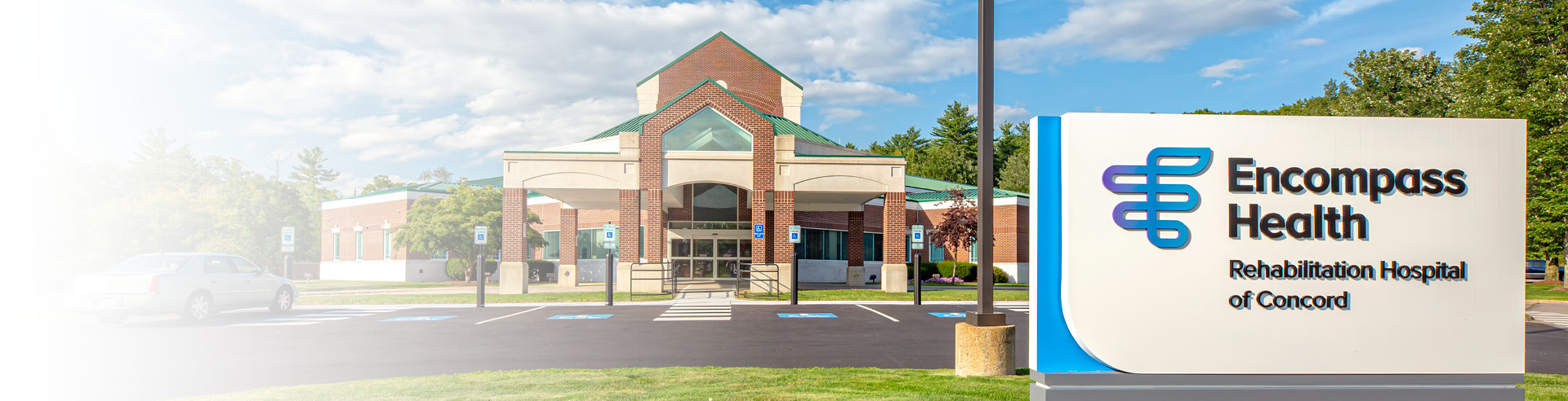 Encompass Health Rehabilitation Hospital of Concord exterior