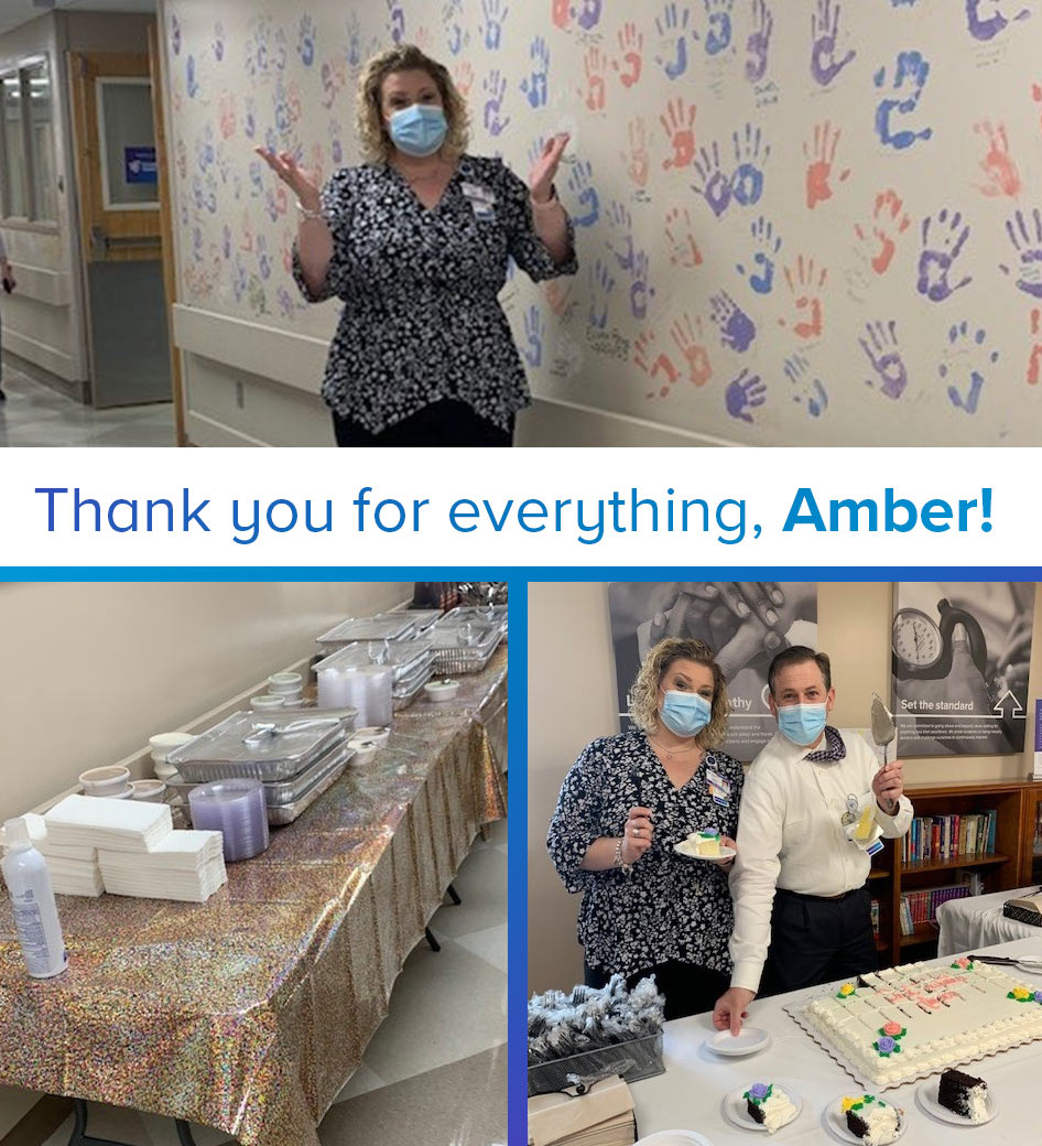 At the end of March, we hosted a farewell gathering for our CEO, Amber Hester.