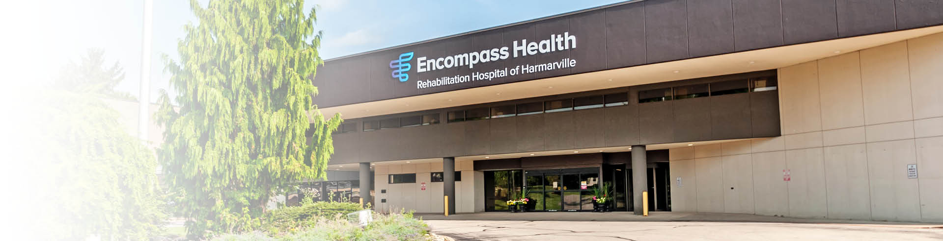 Exterior image of Encompass Health Rehabilitation Hospital of Harmarville