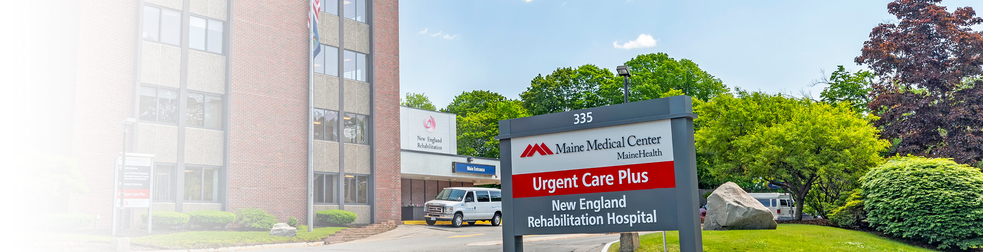 New England Rehabilitation Hospital of Portland exterior