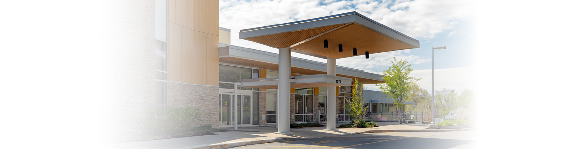 Exterior image of Encompass Health Rehabilitation Hospital of New England at Lowell
